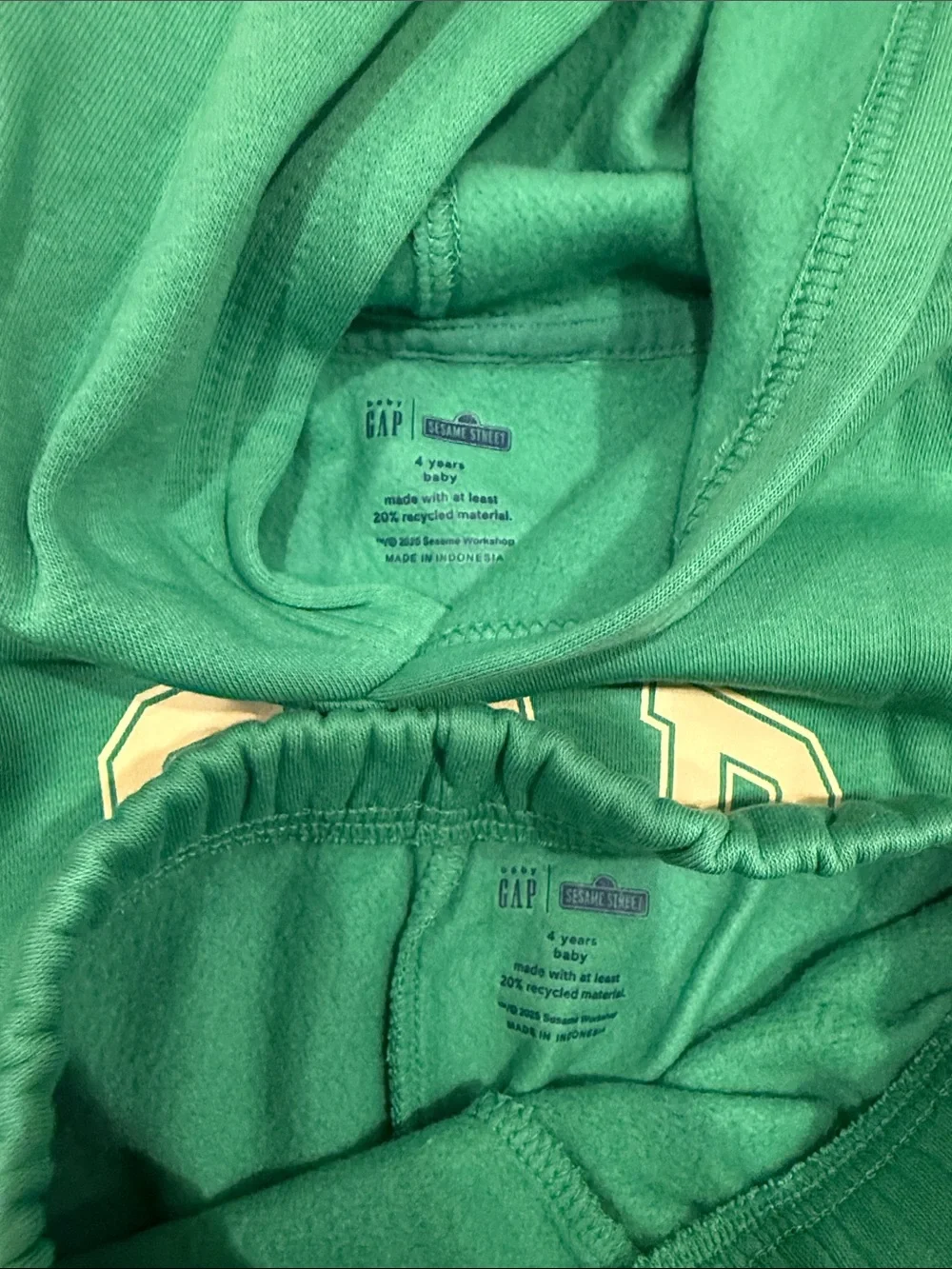 GAP Toddler Sesame Street Sweatsuit